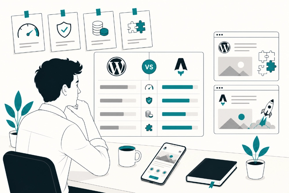 Astro oder WordPress