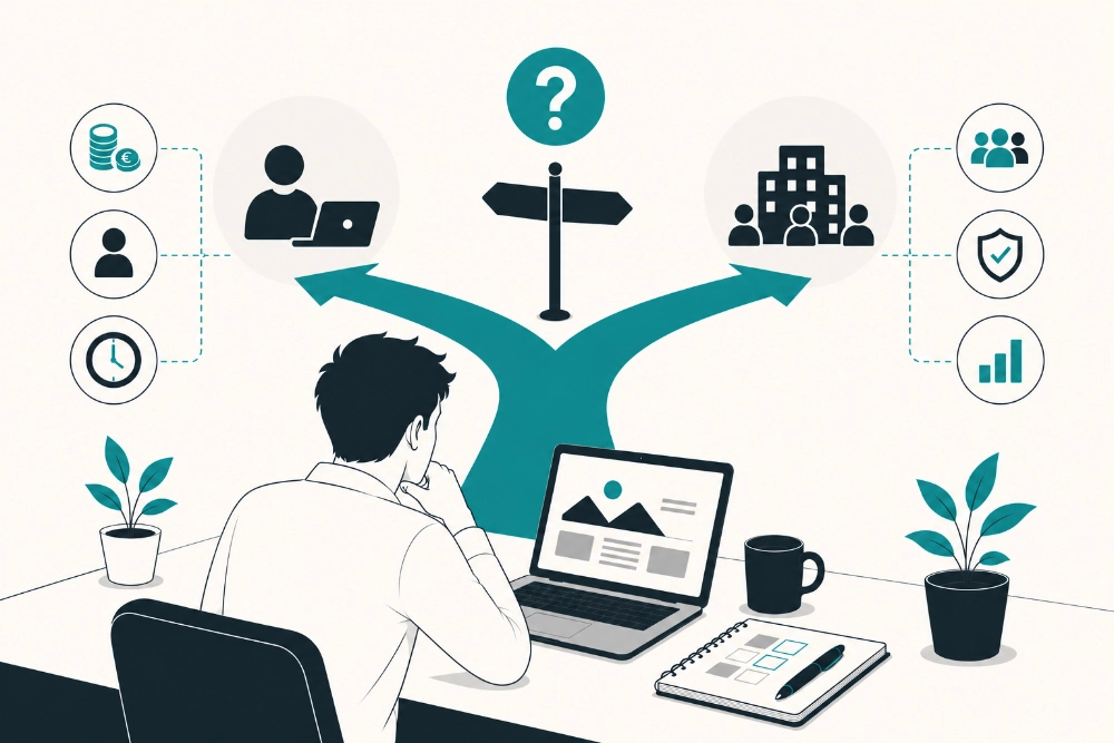 Freelancer oder Agentur
